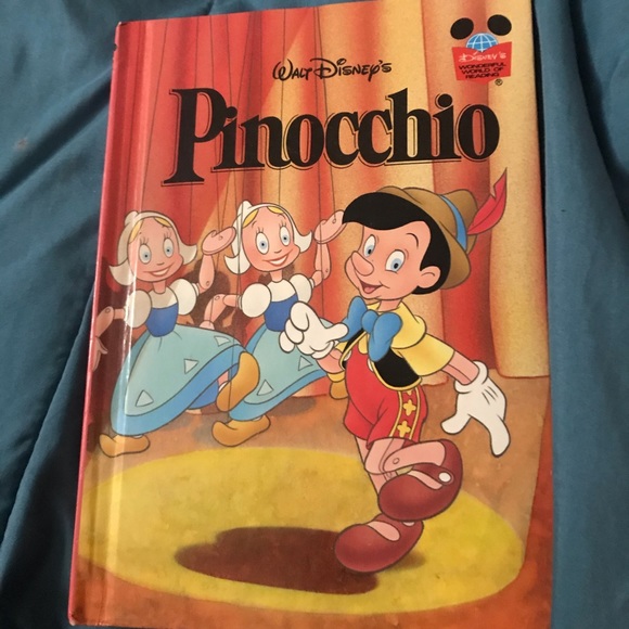 Walt Disney's PINOCCHIO Wonderful World of Reading 1995